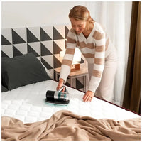 Aspirador Inalámbrico con Luz UV-C para Colchones y Tapicerías, 100W Potencia de Cecotec