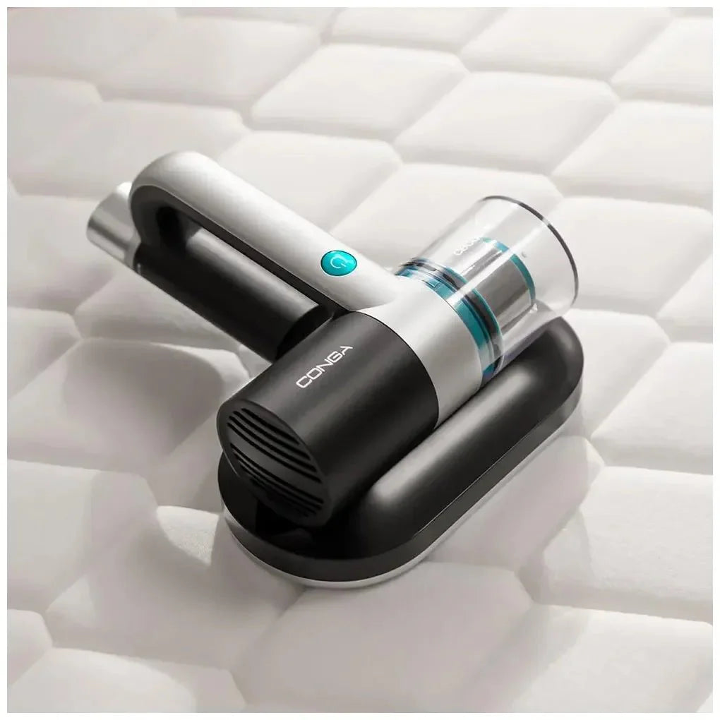 Aspirador Inalámbrico con Luz UV-C para Colchones y Tapicerías, 100W Potencia de Cecotec