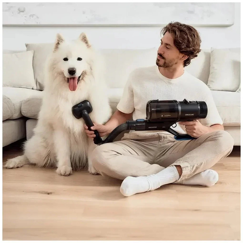 Aspirador Vertical 4 en 1 con Potencia Extrema y Autonomía para Mascotas de Cecotec