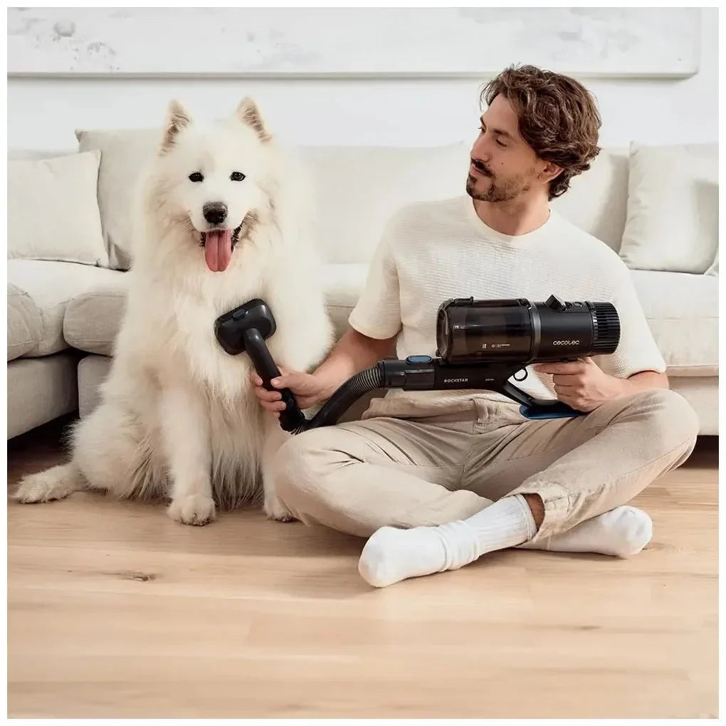 Aspirador Vertical 4 en 1 con Potencia Extrema y Autonomía para Mascotas de Cecotec