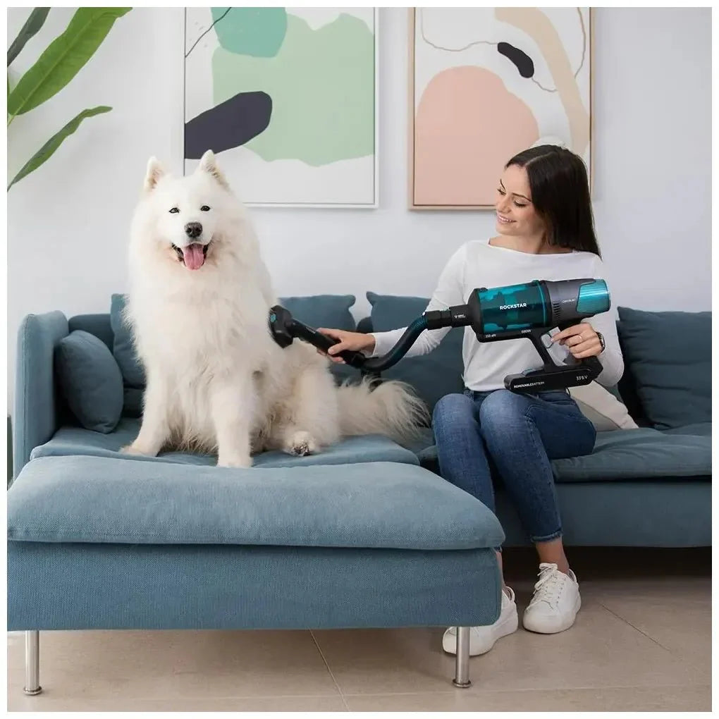 Aspirador Escoba Sin Cable 4 en 1: Potencia, Autonomía y Limpieza para Mascotas de Cecotec