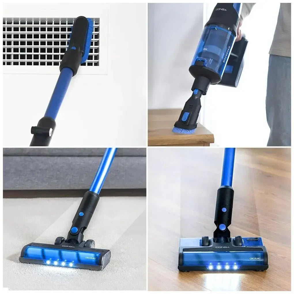 Aspirador Escoba Sin Cable 4 en 1: Potencia, Succión y Autonomía para Mascotas de Cecotec