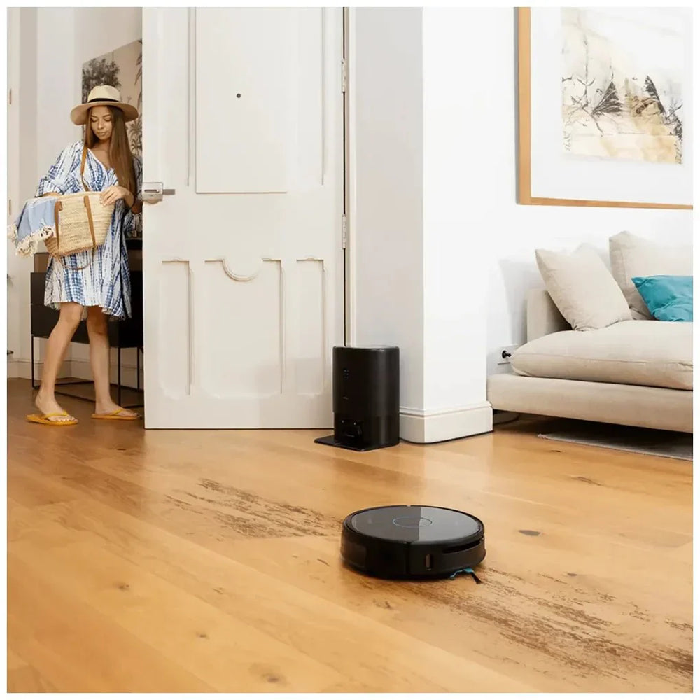 Robot Aspirador y Friegasuelos con Autovaciado y Navegación Láser Precisa de Cecotec