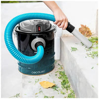 Aspirador de Cenizas Potente y Duradero con 15L y 120W para Limpieza Extrema de Cecotec
