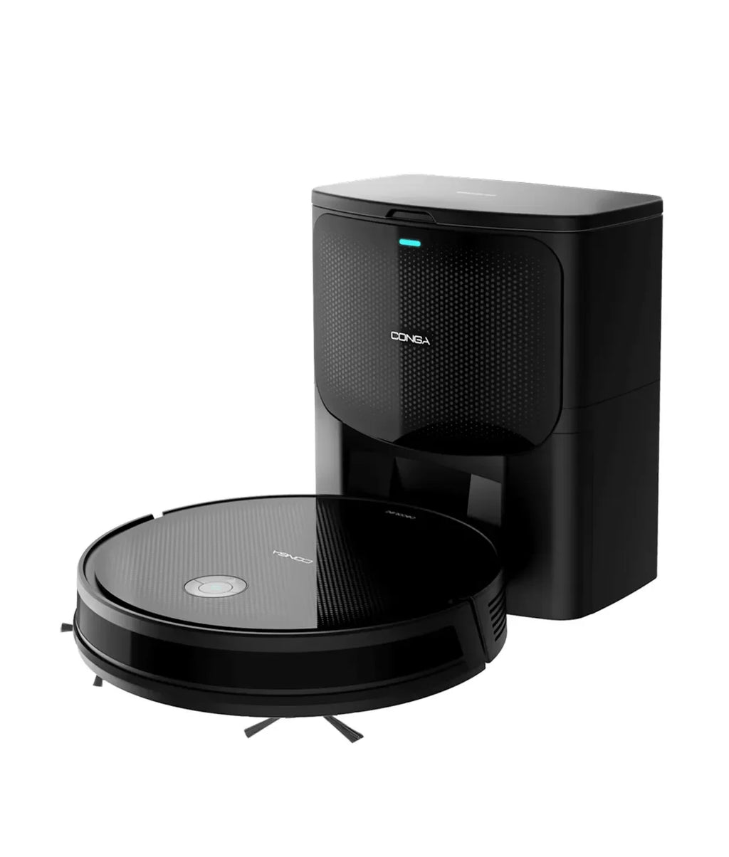 Robot Aspirador 4 en 1 con Autovaciado y Potente Succión para Hogares Impecables de Cecotec