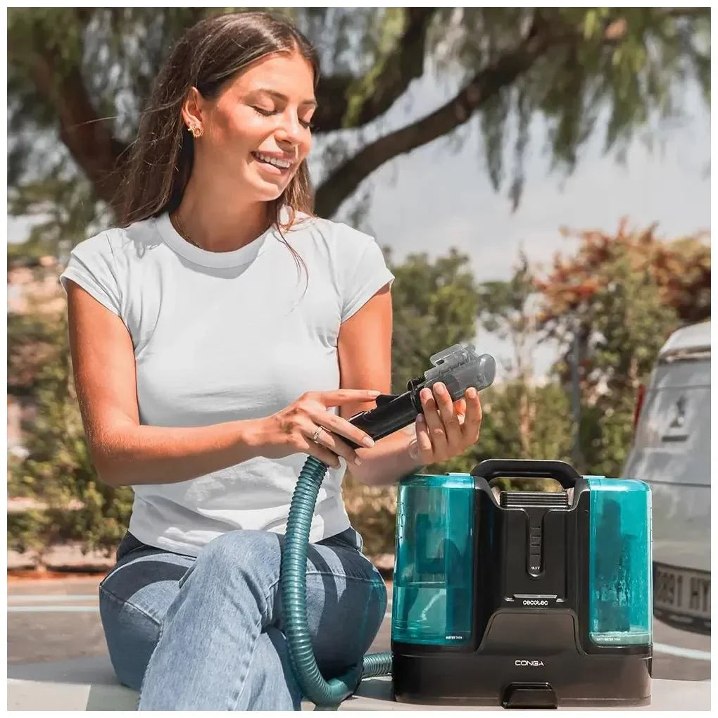 Limpiatapicerías 3 en 1: Potencia, Autonomía y Limpieza Eficiente para tu Hogar de Cecotec