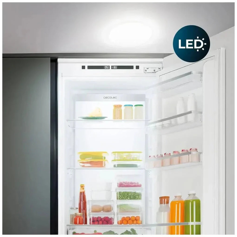 Frigorífico Combi Integrable 267L No Frost con Ahorro Energético y Diseño Elegante de Cecotec