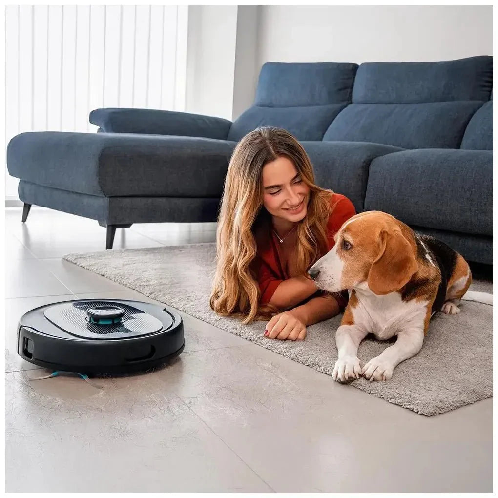 Robot Aspirador 4 en 1 con Succión 10.000 Pa y Navegación Láser para Mascotas de Cecotec