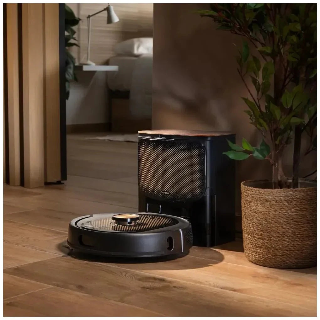 Robot Aspirador Inteligente con IA, Succión 10,000 Pa y Autovaciado de Cecotec