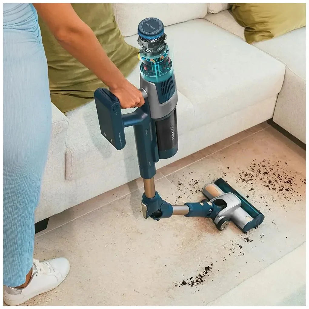 Aspirador Escoba Sin Cable con Autovaciado y IA para Limpieza Eficiente de Cecotec