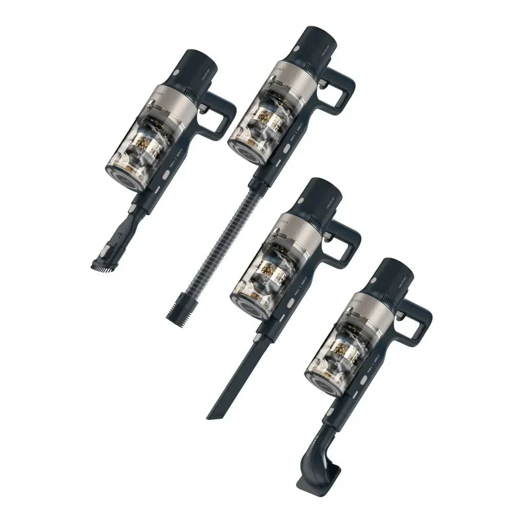 Aspirador Vertical Potente con Autovaciado y Accesorios para Mascotas de Cecotec