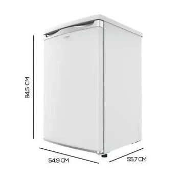 Congelador blanco con una capacidad para 90 litros bolero coolmarket tf 90 de Cecotec