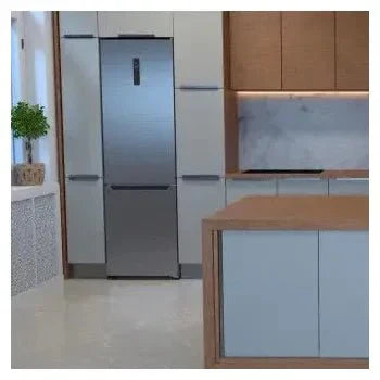Frigorífico combinado de 356 l de capacidad bolero coolmarket combi 356 inox d de Cecotec
