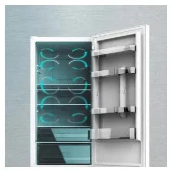 Frigorífico combinado de 356 l de capacidad bolero coolmarket combi 356 inox d de Cecotec