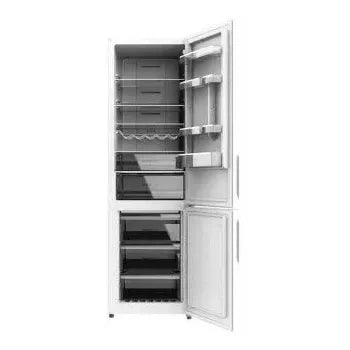 Frigorífico combinado de cristal de 356 l de capacidad bolero coolmarket combi 356 white cristal d de Cecotec