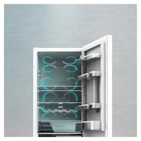 Frigorífico combinado de 322 l de capacidad con dispensador de agua bolero coolmarket combi 322 wd inox d de Cecotec