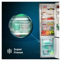Frigorífico combinado de 322 l de capacidad con dispensador de agua bolero coolmarket combi 322 wd inox d de Cecotec