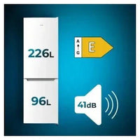 Frigorífico combinado de 322 l de capacidad bolero coolmarket combi 322 white e de Cecotec
