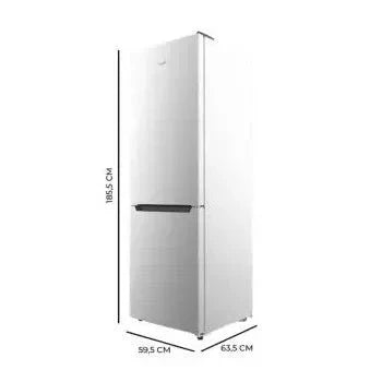 Frigorífico combinado de 322 l de capacidad bolero coolmarket combi 322 inox e de Cecotec
