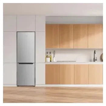 Frigorífico combi con nevera y congelador bolero coolmarket combi 250 inox e de Cecotec