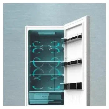 Frigorífico combi con nevera y congelador bolero coolmarket combi 250 inox e de Cecotec