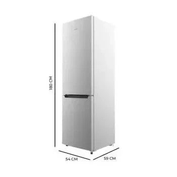 Frigorífico combi con nevera y congelador bolero coolmarket combi 250 inox e de Cecotec