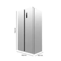Frigorífico americano con 430 l de capacidad bolero coolmarket sbs 430 inox e de Cecotec