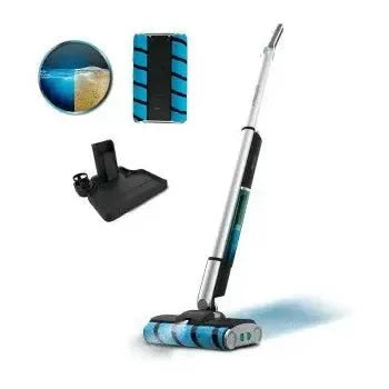 Fregona eléctrica sin cable con doble rodillo y base de autolimpieza freego wash twice spray de Cecotec