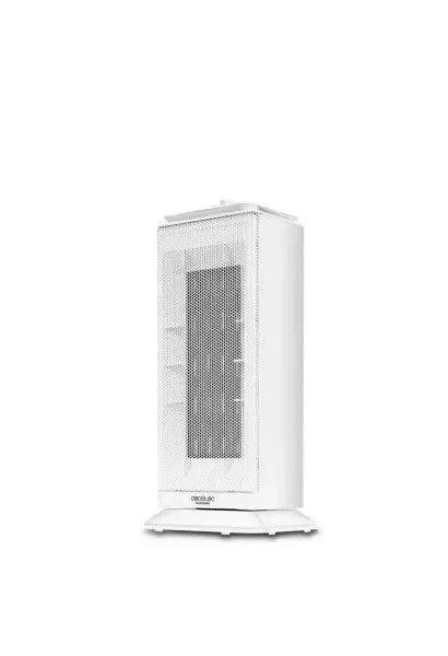 Calefactor de baño cerámico con acabado en color blanco ready warm 6200 ceramic sky de Cecotec