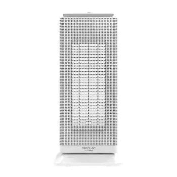 Calefactor de baño cerámico con acabado en color blanco ready warm 6200 ceramic sky de Cecotec