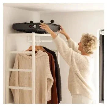 Estufa de gas plegable de 4200 w con cuatro ruedas y triple sistema de seguridad ready warm 4000 slim fold de Cecotec