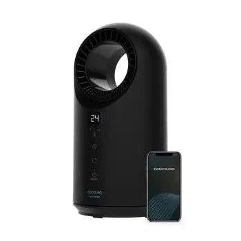 Calefactor de 1500 w con panel táctil y triple sistema de seguridad readywarm 8400 bladeless connected de Cecotec