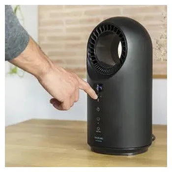 Calefactor de 1500 w con panel táctil y triple sistema de seguridad readywarm 8400 bladeless connected de Cecotec