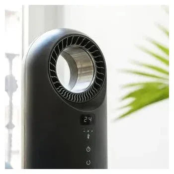 Calefactor de 1500 w con panel táctil y triple sistema de seguridad readywarm 8400 bladeless connected de Cecotec