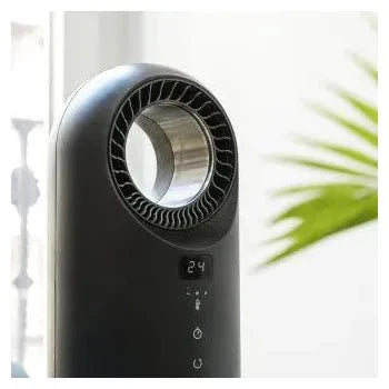 Calefactor de 1500 w con panel táctil y triple sistema de seguridad readywarm 8400 bladeless connected de Cecotec