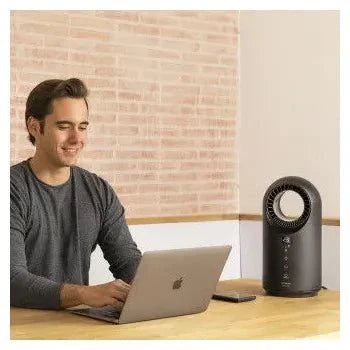 Calefactor de 1500 w con panel táctil y triple sistema de seguridad readywarm 8400 bladeless connected de Cecotec