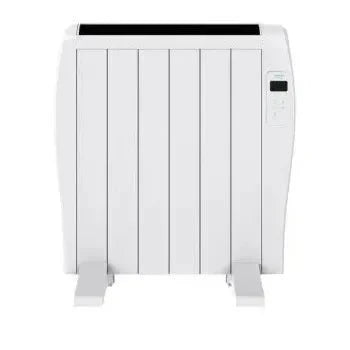 Radiador eléctrico de bajo consumo con 6 elementos en color blanco con wifi ready warm 1200 thermal connected de Cecotec