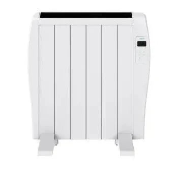 Radiador eléctrico de bajo consumo con 6 elementos en color blanco con wifi ready warm 1200 thermal connected de Cecotec