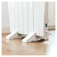 Radiador eléctrico de bajo consumo con 6 elementos en color blanco con wifi ready warm 1200 thermal connected de Cecotec