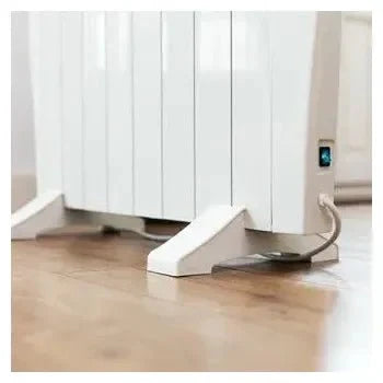 Radiador eléctrico de bajo consumo con 8 elementos en color blanco con wifi ready warm 1800 thermal connected de Cecotec