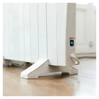 Radiador eléctrico de bajo consumo con 10 elementos en color blanco con wifi ready warm 2000 thermal connected de Cecotec
