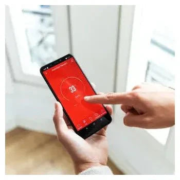 Radiador eléctrico de bajo consumo con 10 elementos en color blanco con wifi ready warm 2000 thermal connected de Cecotec