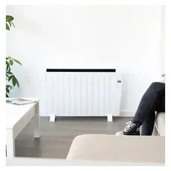 Radiador eléctrico con mando a distancia y control wifi de 12 elementos 2000 w ready warm 2500 thermal de Cecotec