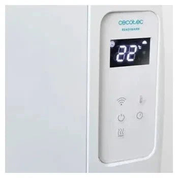 Radiador eléctrico con mando a distancia y control wifi de 12 elementos 2000 w ready warm 2500 thermal de Cecotec