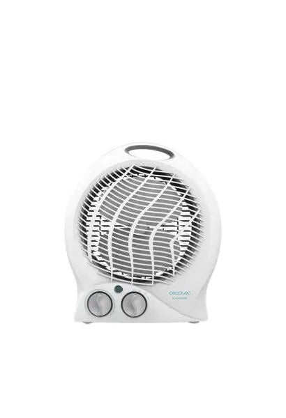 Calefactor eléctrico de baño con dos niveles de potencia en color blanco ready warm 9790 force de Cecotec