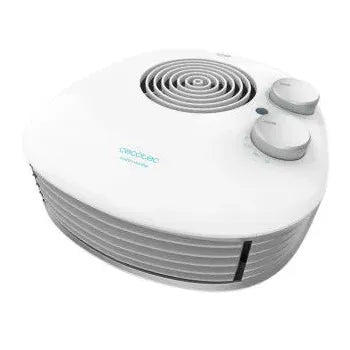 Calefactor eléctrico de baño con dos niveles de potencia en color blanco ready warm 9800 force horizon de Cecotec