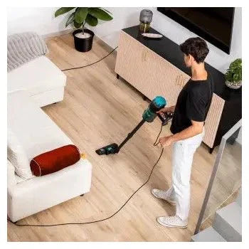 Aspirador escoba vertical de 600 w con cepillo motorizado y cable xxl conga popstar 600 vital de Cecotec