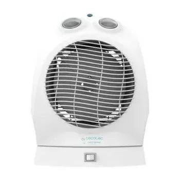 Calefactor eléctrico con 3 modos en color blanco ready warm 9890 rotate force de Cecotec