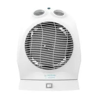 Calefactor eléctrico con 3 modos en color blanco ready warm 9890 rotate force de Cecotec