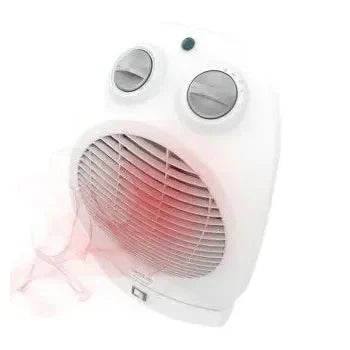 Calefactor eléctrico con 3 modos en color blanco ready warm 9890 rotate force de Cecotec